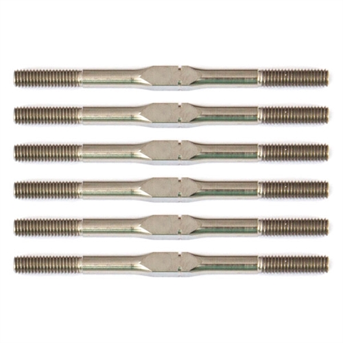 ASSOCIATED FT TITANIUM TURNBUCKLE SET 3X48MM RC10B6.1